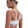 Nike W Nk Df Indy Med Spt Bra - white/black