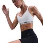 Nike W Nk Df Indy Med Spt Bra - white/black