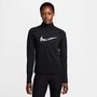 Nike W Nk Swsh Hbr Hz Mid Trainingsoberteil