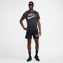 Nike Miler Swoosh Nike Dri-FIT Kurzarm-Laufoberteil f�r Herren