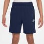 Nike K Nsw Club Knit Short 6In Lbr - midnight navy/white