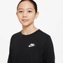 Nike K Nsw Ls Tee Emb Futura Lbr Langarmshirt