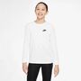 Nike K Nsw Ls Tee Emb Futura Lbr Langarmshirt