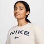Nike W Nsw Phnx Flc Std Logo Crew Sweatshirt