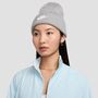 Nike U Nk Peak Beanie Tc Fut F24 L - dk grey heather/white