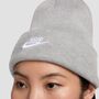Nike U Nk Peak Beanie Tc Fut F24 L - dk grey heather/white