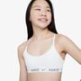 Nike G Nk Df Indy Bra - white/white