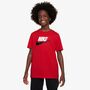 Nike K Nsw Tee Futura Hbr - university red