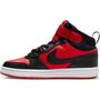 Nike Court Borough Mid 2 (Psv) - university red/black-white