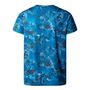 The North Face M Reaxion Amp Crew Print - adriatic blue moss camo print