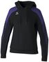 Erima Evo Star Hoody - black/ultra violet 