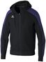 Erima Evo Star Training Jacket With Hood - black/ultra violet 