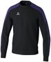 Erima Evo Star Sweatshirt - black/ultra violet 