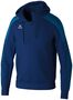 Erima Evo Star Training Jacket With Hood - new navy/mykonos blue 