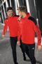 Erima Evo Star Training Jacket With Hood - red/black