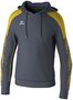 Erima Evo Star Hoody - slate grey/yellow 