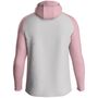 Jako Kapuzenjacke Iconic - soft grey/dusky pink/anthra light