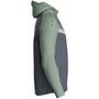 Jako Kapuzenjacke Iconic - anthra light/mintgr�n/soft grey