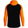Jako Kapuzenjacke Iconic - schwarz/neonorange