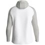 Jako Kapuzenjacke Iconic - wei�/soft grey/anthra light