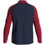 Jako Polyesterjacke Iconic - marine/chili rot