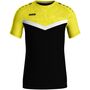Jako T-Shirt Iconic - schwarz/soft yellow