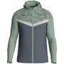 Jako Kapuzenjacke Iconic - anthra light/mintgr�n/soft grey
