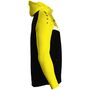 Jako Kapuzenjacke Iconic - schwarz/soft yellow