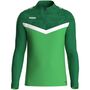 Jako Ziptop Iconic - soft green/sportgr�n