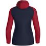 Jako Kapuzenjacke Iconic - marine/chili rot