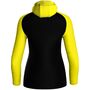 Jako Kapuzenjacke Iconic - schwarz/soft yellow