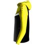 Jako Kapuzenjacke Iconic - schwarz/soft yellow