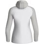 Jako Kapuzenjacke Iconic - wei�/soft grey/anthra light