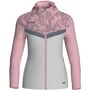 Jako Kapuzenjacke Iconic - soft grey/dusky pink/anthra light