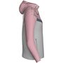 Jako Kapuzenjacke Iconic - soft grey/dusky pink/anthra light