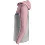 Jako Kapuzenjacke Iconic - soft grey/dusky pink/anthra light