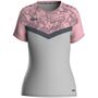Jako T-Shirt Iconic - soft grey/dusky pink/anthra light