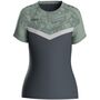 Jako T-Shirt Iconic - anthra light/mintgr�n/soft grey