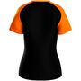 Jako T-Shirt Iconic - schwarz/neonorange