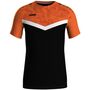 Jako T-Shirt Iconic - schwarz/neonorange