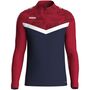 Jako Ziptop Iconic - marine/chili rot