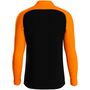 Jako Ziptop Iconic - schwarz/neonorange