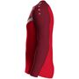 Jako Sweat Iconic - rot/weinrot
