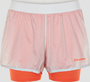 Hummel Black 2-Lay Shorts - nimbus cloud