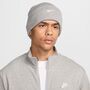 Nike U Nk Peak Beanie Tc Swsh F24 L - dk grey heather/white