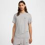 Nike M Nsw Club Dt Tee - dk grey heather/court blue/white
