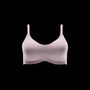 Nike W Nk Alate Minimalist Ls Bra - particle beige/white