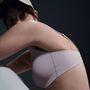 Nike W Nk Alate Minimalist Ls Bra - particle beige/white