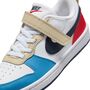 Nike Court Borough Low Recraft (Ps) - white/thunder blue-lt crimson