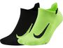 Nike Multiplier Running No-Show Socken (2 Paar) 